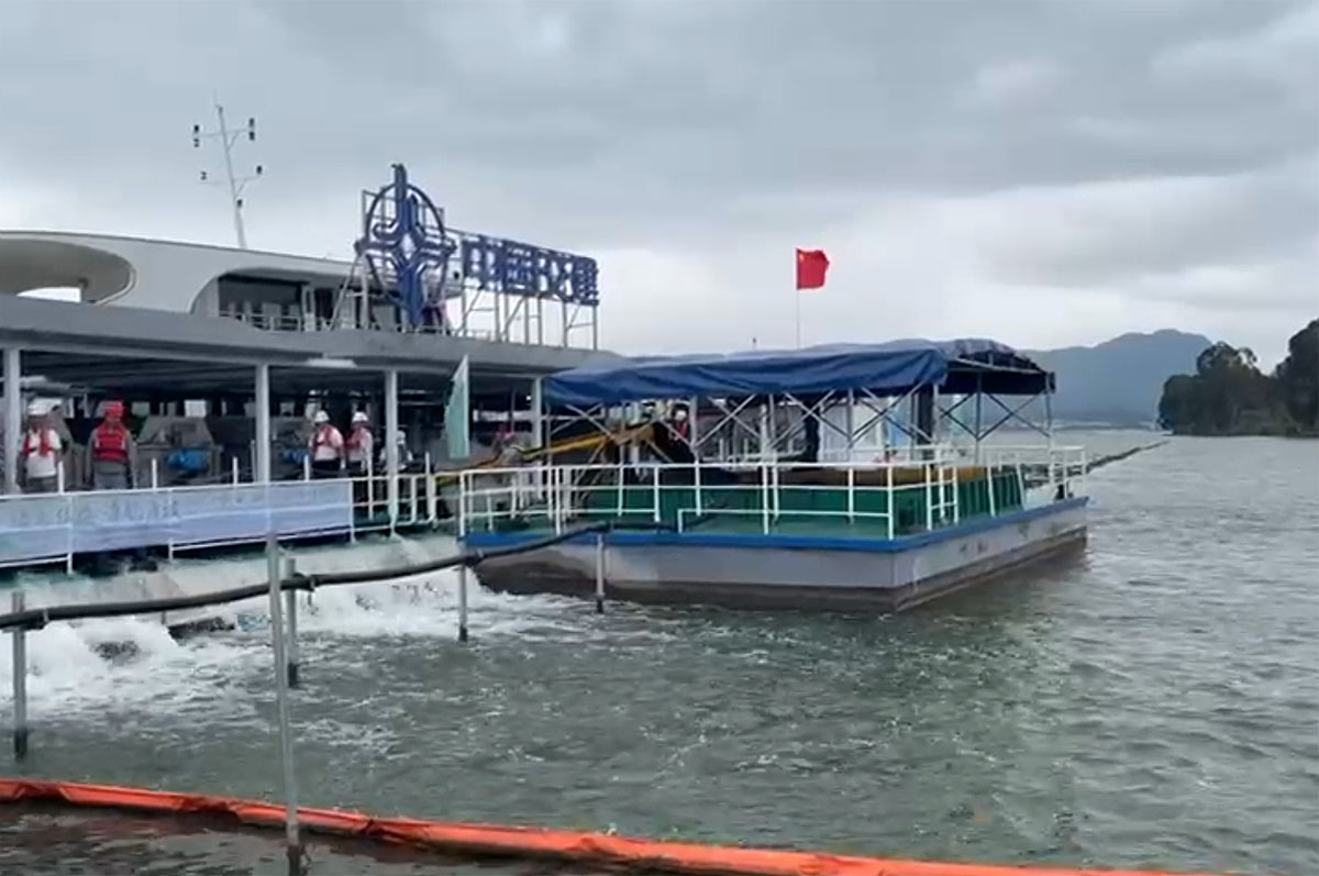 Tecnologia inédita despolui e recupera lago de 298 km² na China