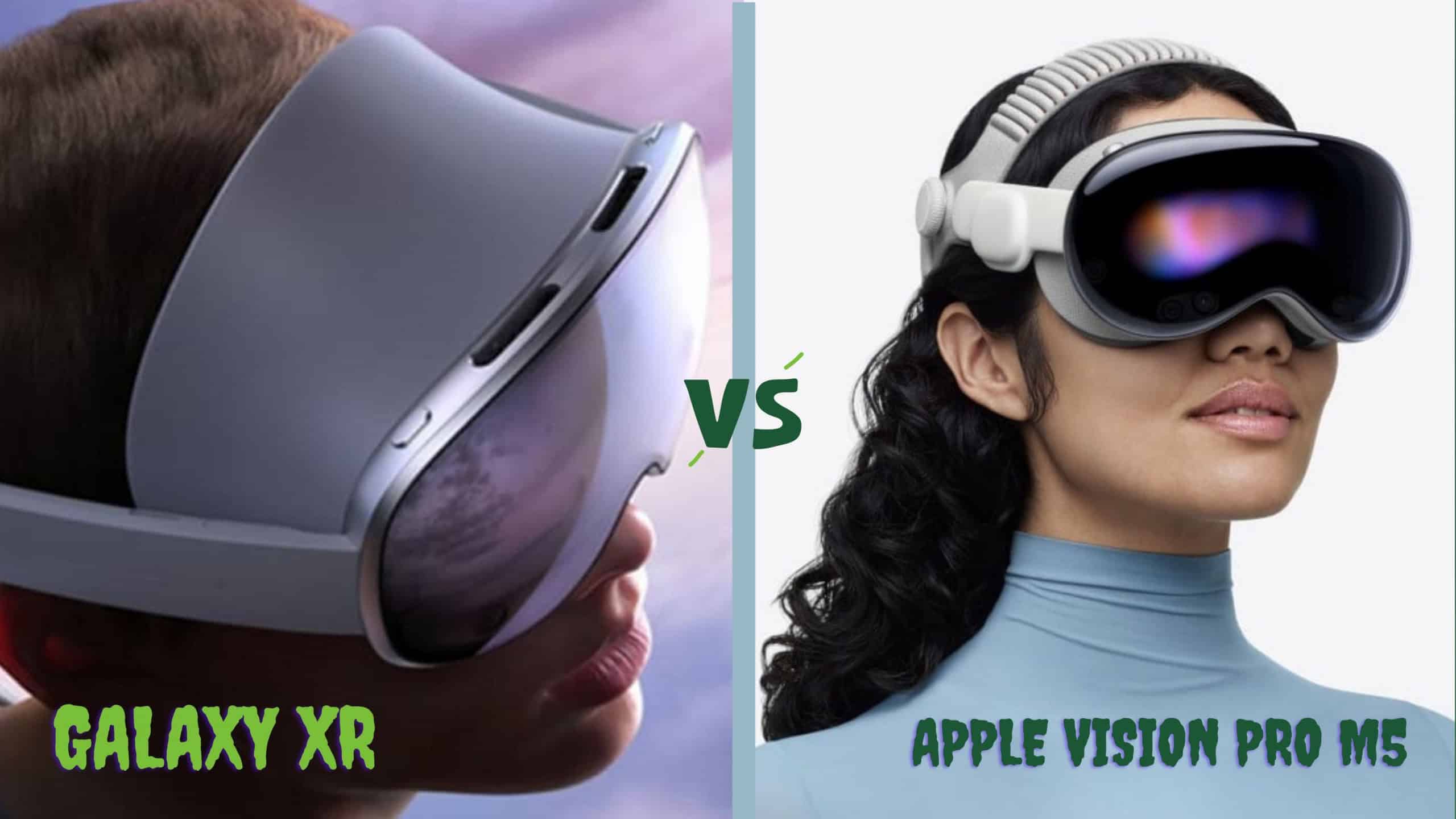 Galaxy XR vs. Apple Vision Pro M5: Qual o melhor dispositivo com IA?