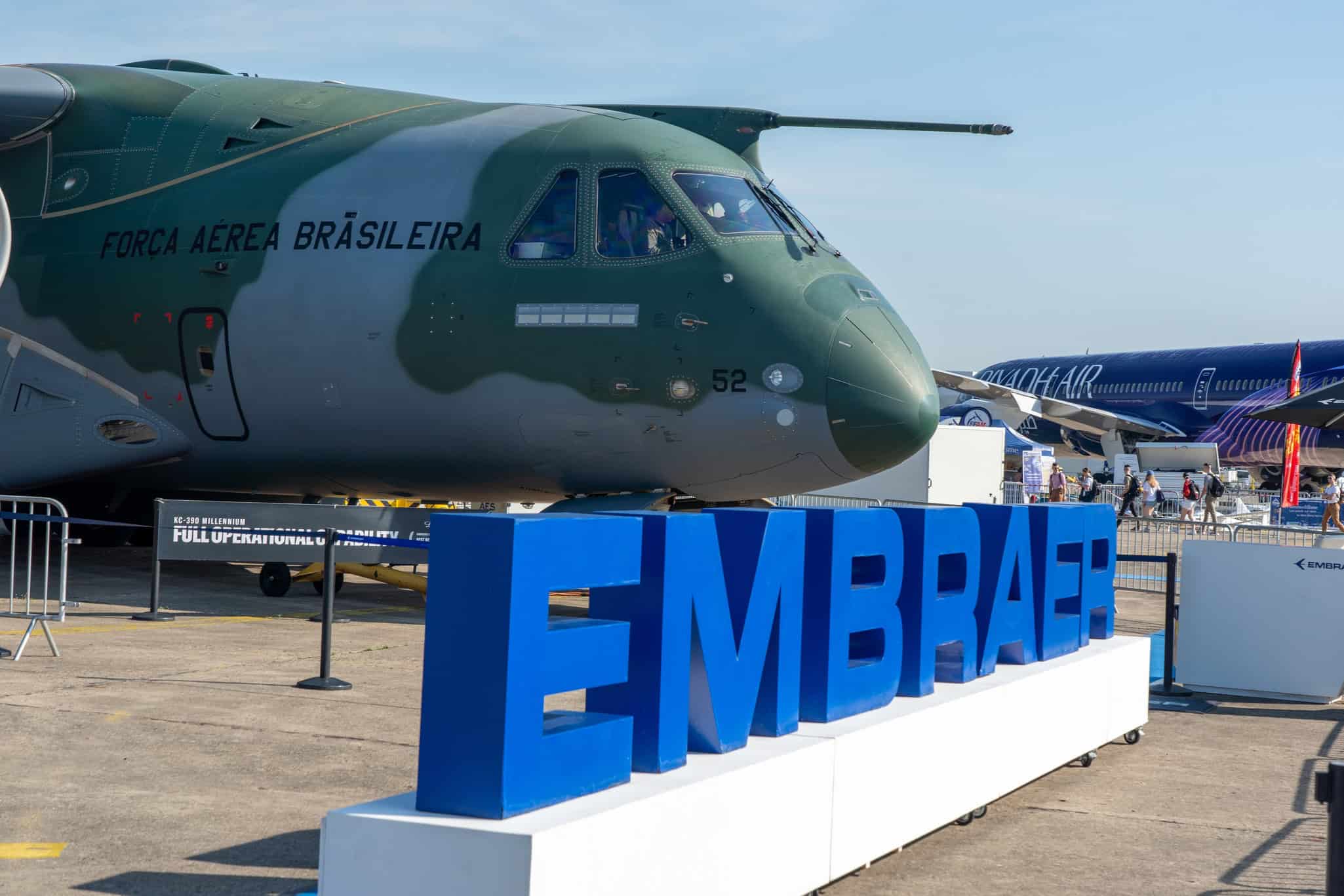 Embraer expande cooperação tecnológica com o Brasil através de escritório na Índia